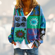 Jolanda - Comfortable Colourful Cardigan