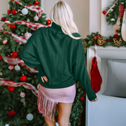 Marlena - Festive Merry Turtleneck Jumper