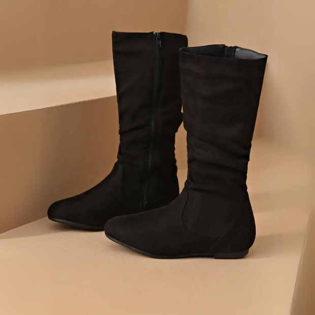 Nicole - Casual Suede Boots