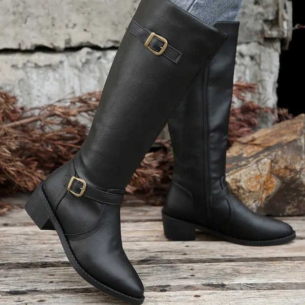 Carlijn - Elegant High Heeled Women's Boots