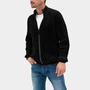 Ben - Classic Knitted Zip Sweater