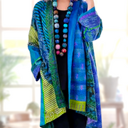 Diana - Colorful Loose-Fit Boho Cardigan