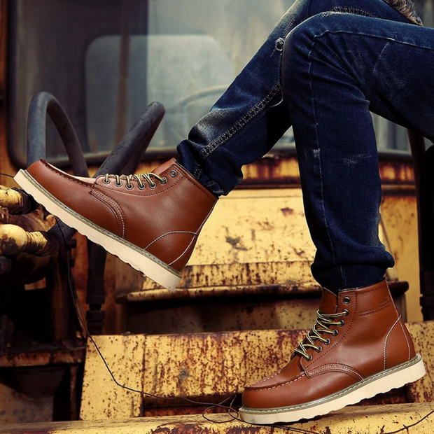 Jacob - Lined Retro Men's Boots