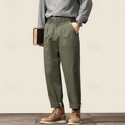 Marcel - Cotton Tapered Chino Trousers