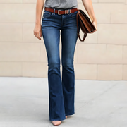 Eline - Slim Fit Flared Jeans