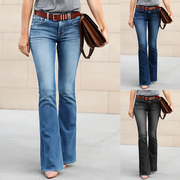 Eline - Slim Fit Flared Jeans