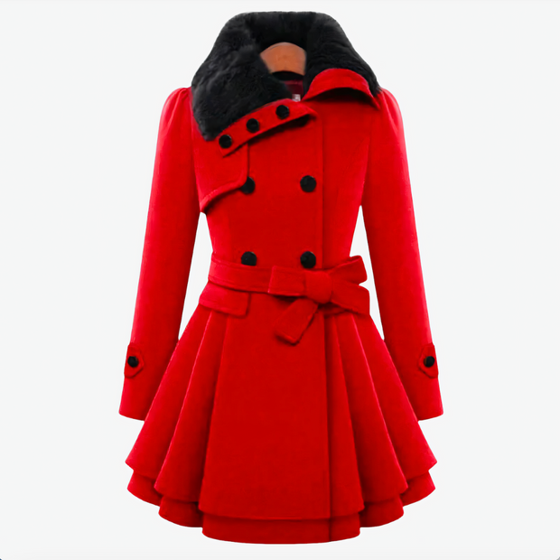 Margaret - Stylish Warm Trench Coat