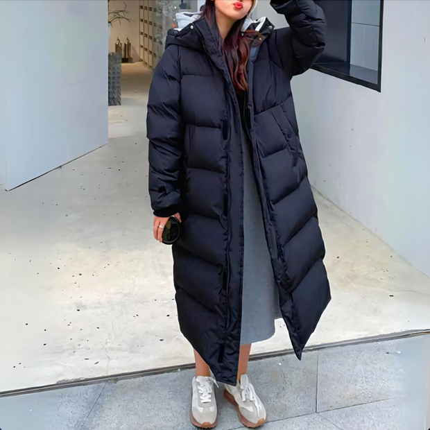 Sophie - Long Lined Parka Coat