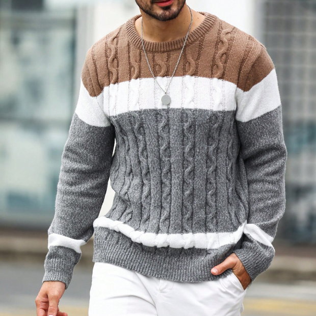 Casper - Stylish Knitted Men's Jumper