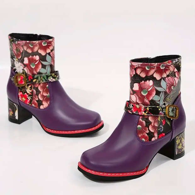 Angela - Stylish Waterproof Ankle Boots