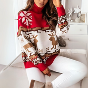 Jolanta - Festive Turtleneck Sweater