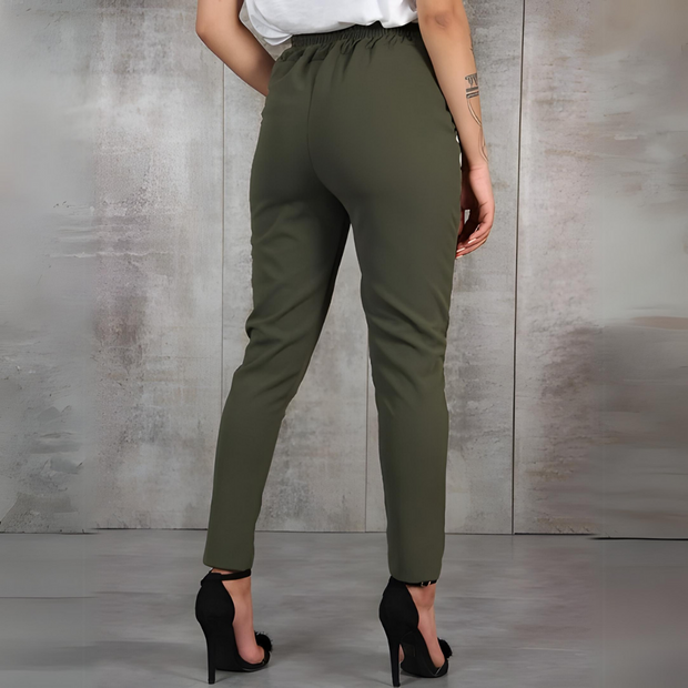 Jildou - Chic Women's Slim-fit Trousers