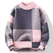 Tomas - Checked Knitted Sweater