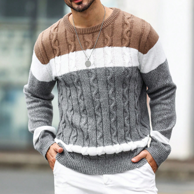 Casper - Stylish Knitted Men's Jumper