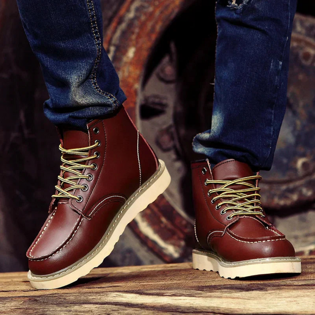 Jacob - Lined Retro Men's Boots