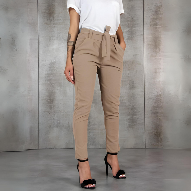 Jildou - Chic Women's Slim-fit Trousers