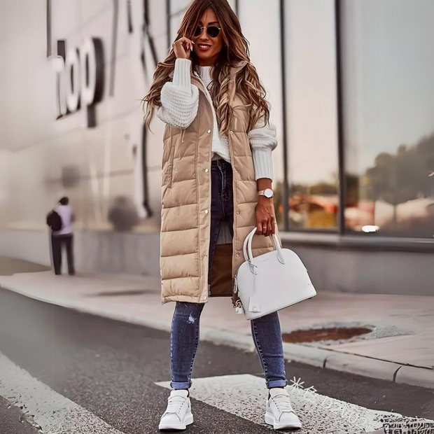 Vanessa - Long Gilet Coat