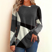 Kelly - Stylish Long-Sleeved Women's Top