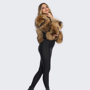 Serena – Luxurious Copped Fur Coat