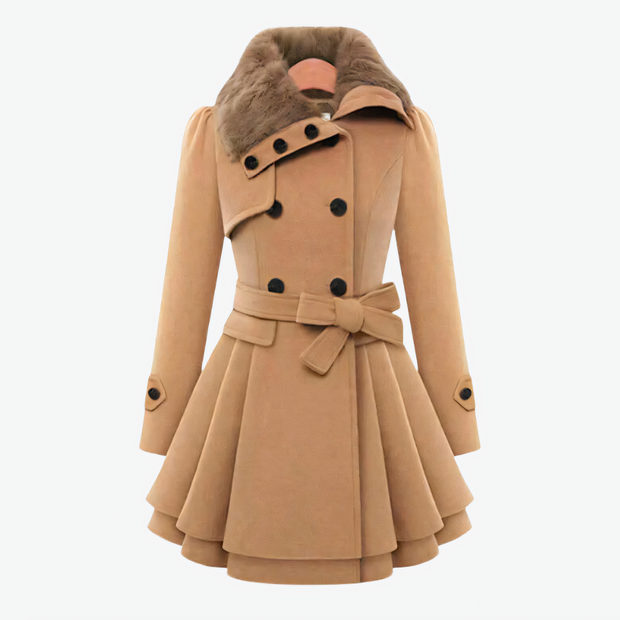 Margaret - Stylish Warm Trench Coat