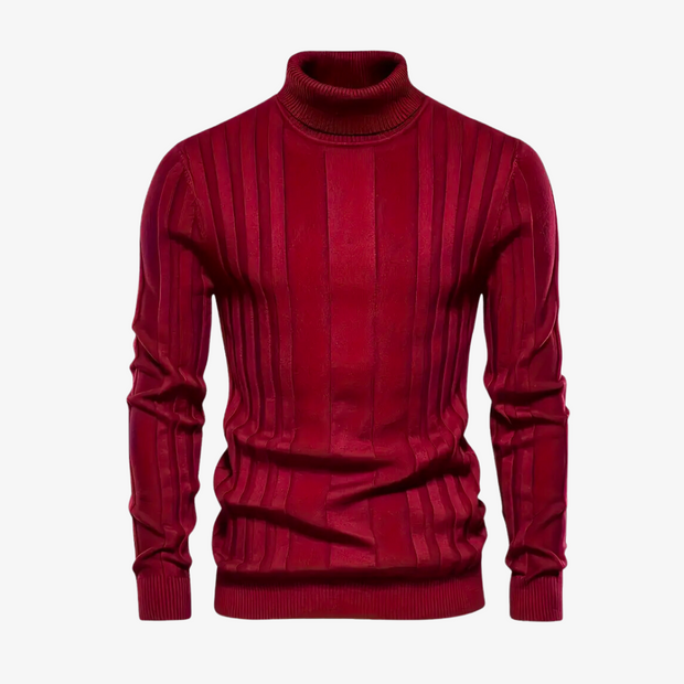 Jake - Casual Men's Roll Neck Jumper