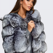 Serena – Luxurious Copped Fur Coat