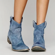 Yasmin – Vintage Cowboy Ankle Boots