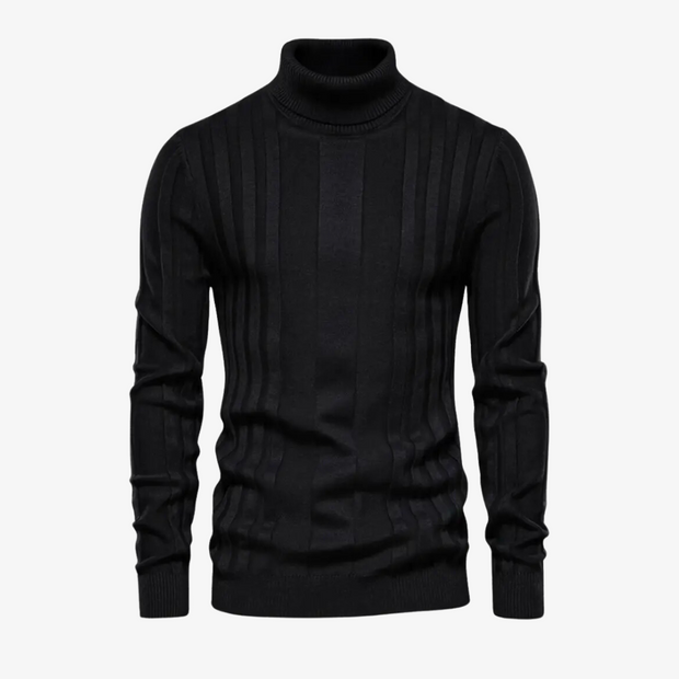 Jake - Casual Men's Roll Neck Jumper