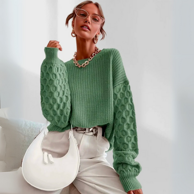 Chantal - Stylish Knitted Sweater