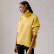 Milena - Oversized Cashmere Turtleneck Sweater