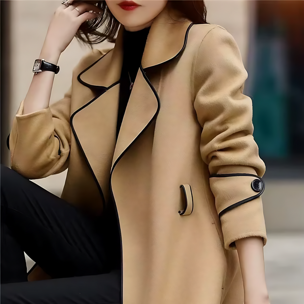 Erin – Elegant Luxurious Trench Coat