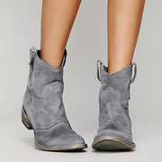 Yasmin – Vintage Cowboy Ankle Boots