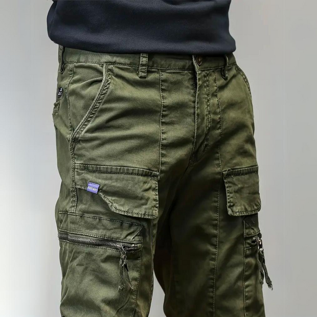 Tony - Slim-Fit Men's Cargo Trousers