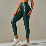 Natalie - Casual Leather Women's Leggings