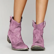 Yasmin – Vintage Cowboy Ankle Boots