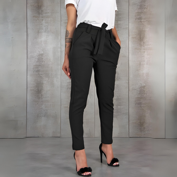 Jildou - Chic Women's Slim-fit Trousers