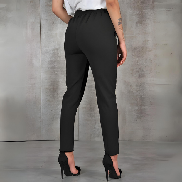 Jildou - Chic Women's Slim-fit Trousers