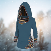 Maren - Tribal Hoodie Sweater