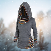 Maren - Tribal Hoodie Sweater