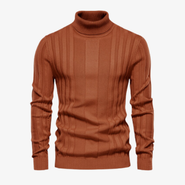 Jake - Casual Men's Roll Neck Jumper