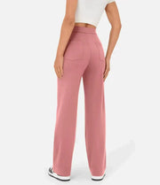 Kaya - High-Waisted Trousers