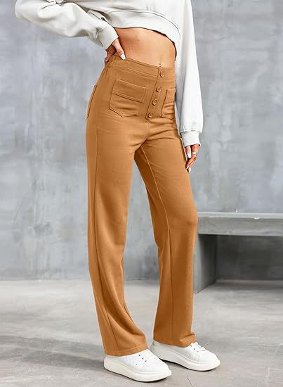 Kaya - High-Waisted Trousers