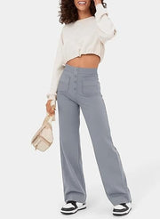 Kaya - High-Waisted Trousers