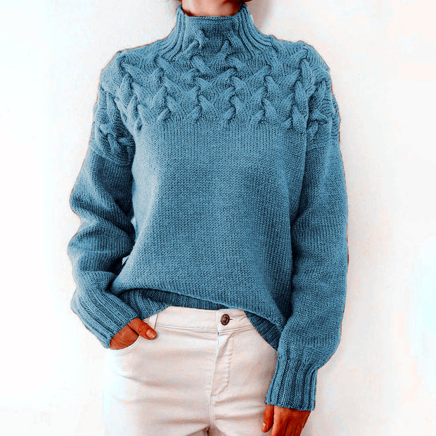 Marianna - Knitted Roll Neck Jumper