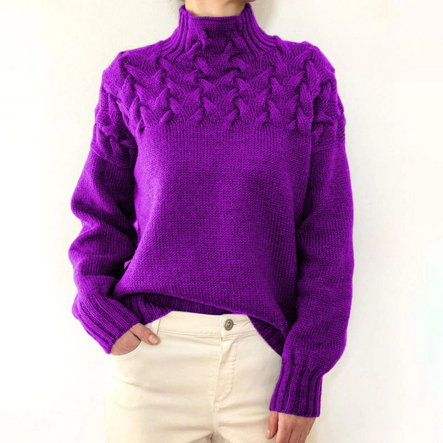 Marianna - Knitted Roll Neck Jumper