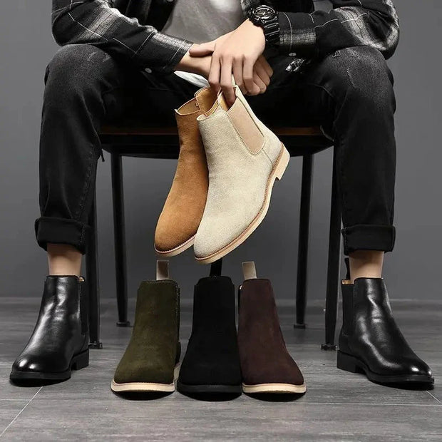 Freddie - Timeless Stylish Suede Boots