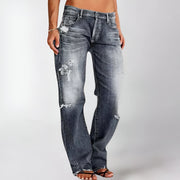 Nina - Comfortable flaired jeans